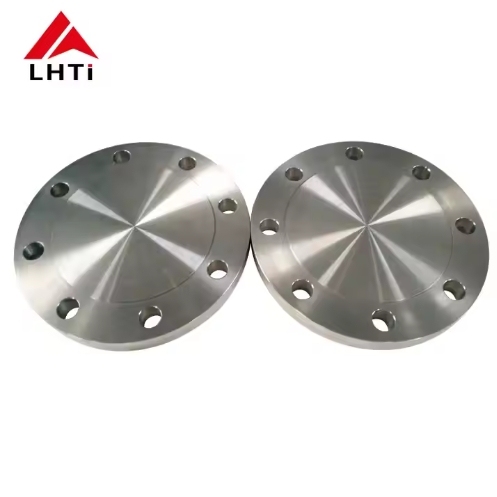 Gr2 Titanium Blind Exhaust Flange 4" ANSI 150lbs 300 ibs Class