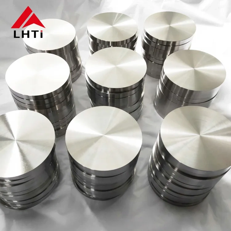 Customized Titanium Sputter Target PVD Materials 99.7% Pure Best Selling Titanium (Ti) Metal Disc
