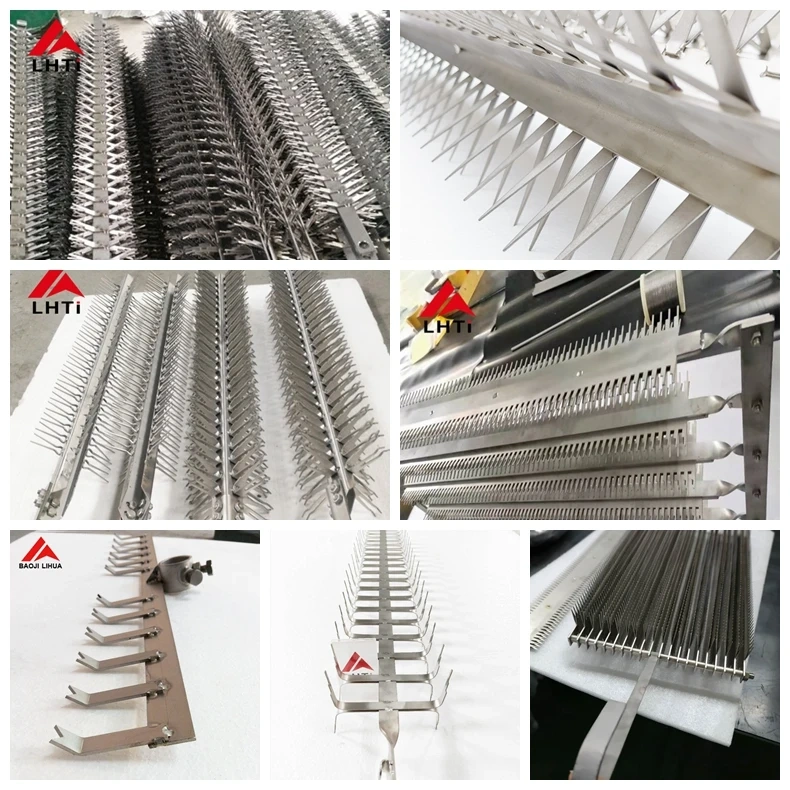 Customized Anodizing Gr1/Gr2 Titanium Jigs for Industry Coating Colors