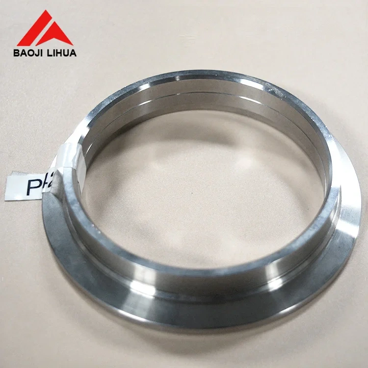 titanium v band clamp Flange set 2.5" 3 " 3.5 " 4 " titanium flange