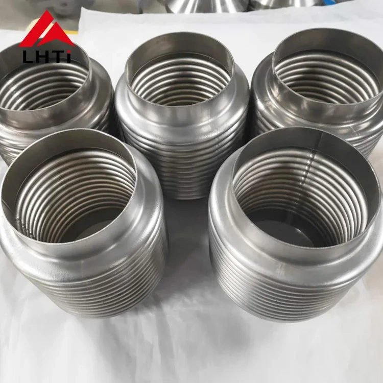 3" gr2 flex titanium exhaust pipe WT 1mm for exhaust system