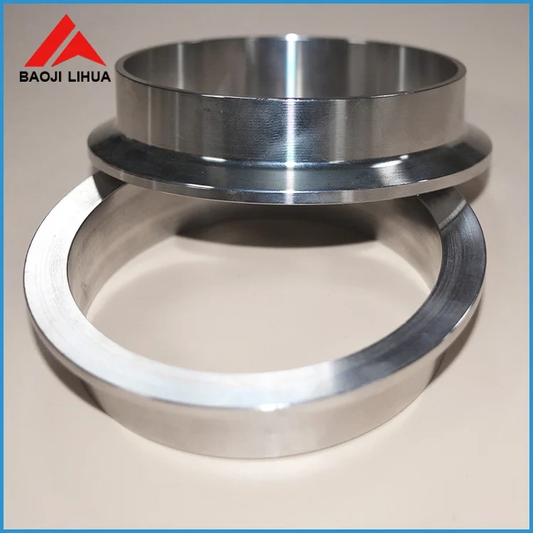 titanium v band clamp Flange set 2.5" 3 " 3.5 " 4 " titanium flange