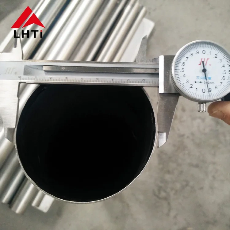 76mm 89mm Titanium Exhaust pipe 1.0mm and 1.2mm titanium tube in stock for Auto exhaust system
