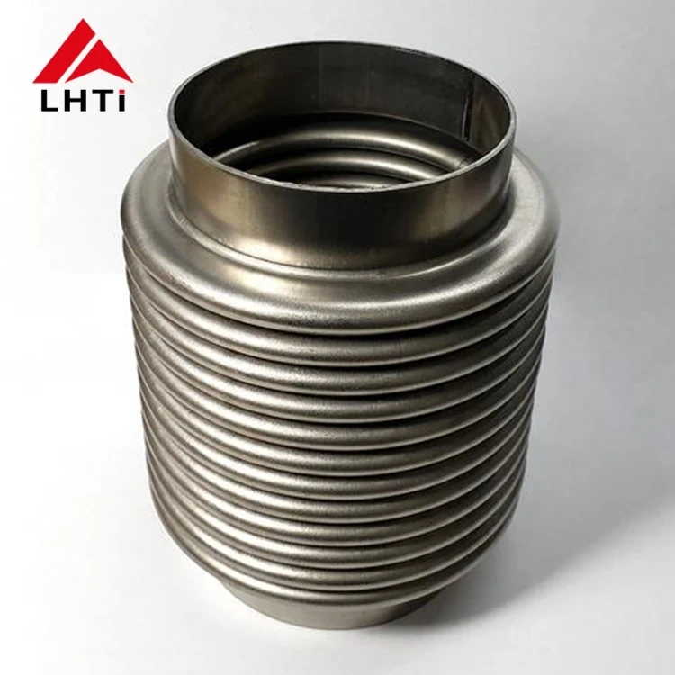 3" gr2 flex titanium exhaust pipe WT 1mm for exhaust system