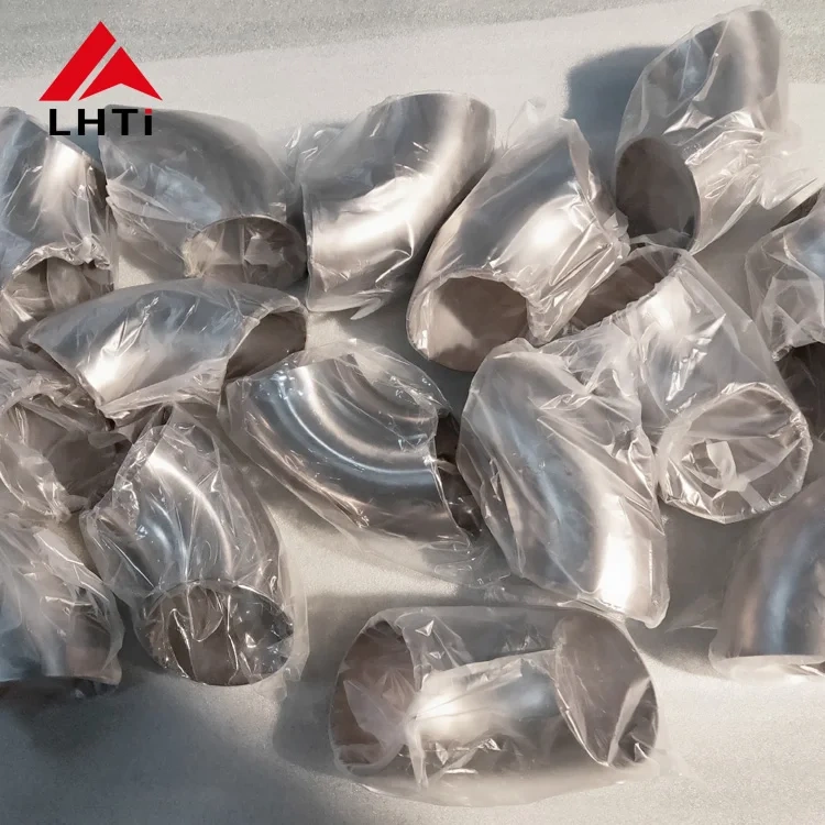 9 degree 90 degree titanium exhaust elbow titanium mandrel bends