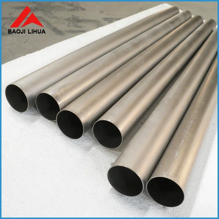 Factory supply titanium exhaust  Gr2  Titanium Pipes titanium tube with high quality
