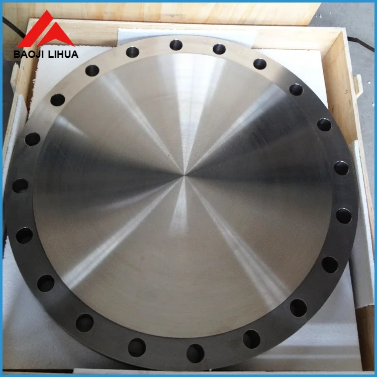 Titanium Blind Exhaust Flange 4" ANSI 150lbs 300 IBS Class GR2