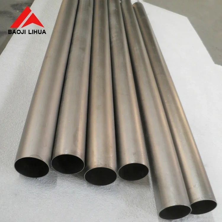 High Quality Factory Gr2 Titanium Pipe  Seamless Tube