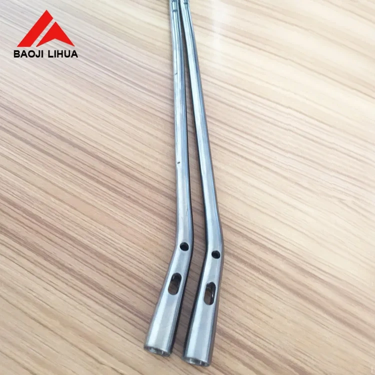 Ti6AL4V ELI Gr23 medical cannulated titanium rod for bone nail implant