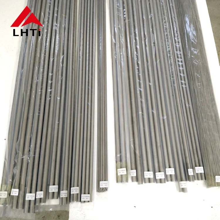 Ti6al4v Titanium Rod ASTM B348 GR2 Gr5 GR7 GR12 Medical Titanium bar