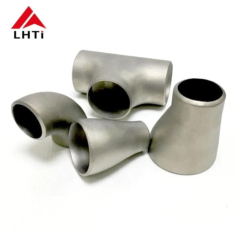 ti-pure titanium seamless concentric reducer pipe fitting