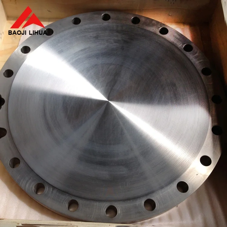 ASTM Source Factory Ti Gr2 Gr12 Blind Flansch(BL)  Titanium Flange