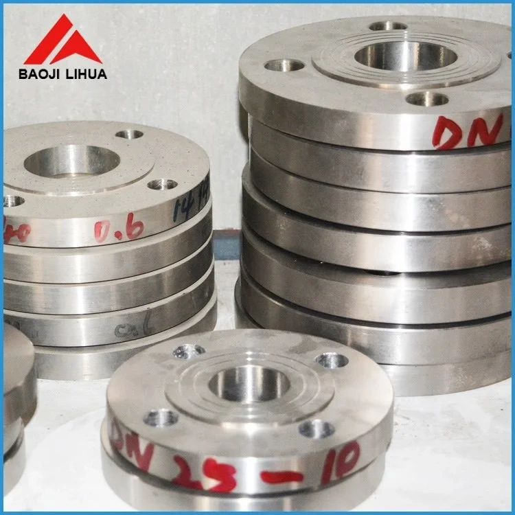 ASME B16.5-2017 JIS B2220 EN 1092-1  gr1 gr2 gr3 gr5 gr12 Welding Neck WN IF BL  Titanium Flange