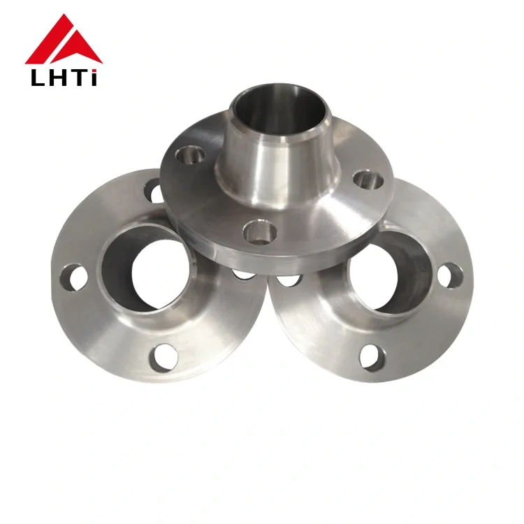 Ti Gr2 Gr3 Gr12 ASME JIS EN Standard Blind Flansch(BL)  Titanium Flange