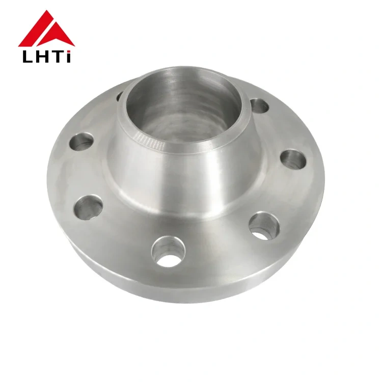 Ti Gr2 Gr3 Gr12 ASME JIS EN Standard Blind Flansch(BL)  Titanium Flange