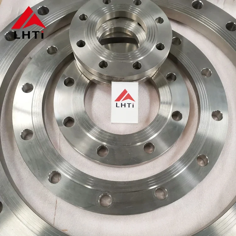 ASME JIS EN Titanium Flange  GR1 GR5 BL SW WN PL Flange Corrosion resistance
