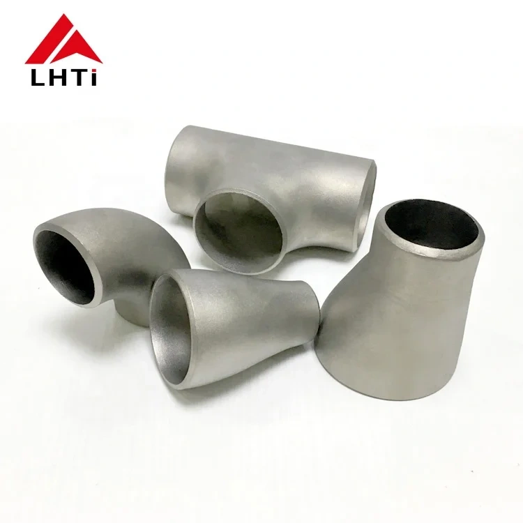 ti-pure titanium seamless concentric reducer pipe fitting