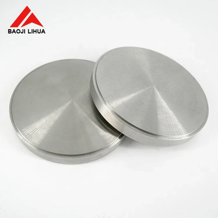 High Quality ASTM F136 Titanium Block Gr5 eli Gr2 Gr4 Titanium Disc 98mm for dental  implant