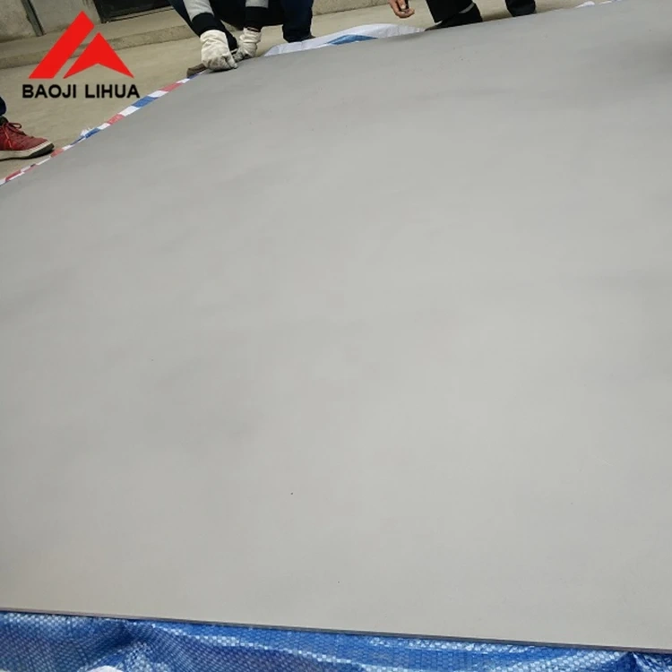 ASTMB265 Gr2 Gr5 ti 6al4v Polished 1mm Thickness Grade 2 Titanium Sheet Titanium Plate In Stock