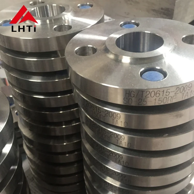 ASME B16.5 ANSI B16.5 Titanium GR1 GR5 Slip On Flange