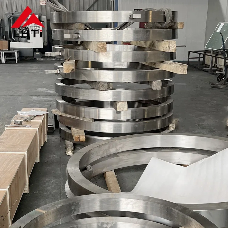 Gr7 Titanium Forged Ring Titanium Forgings