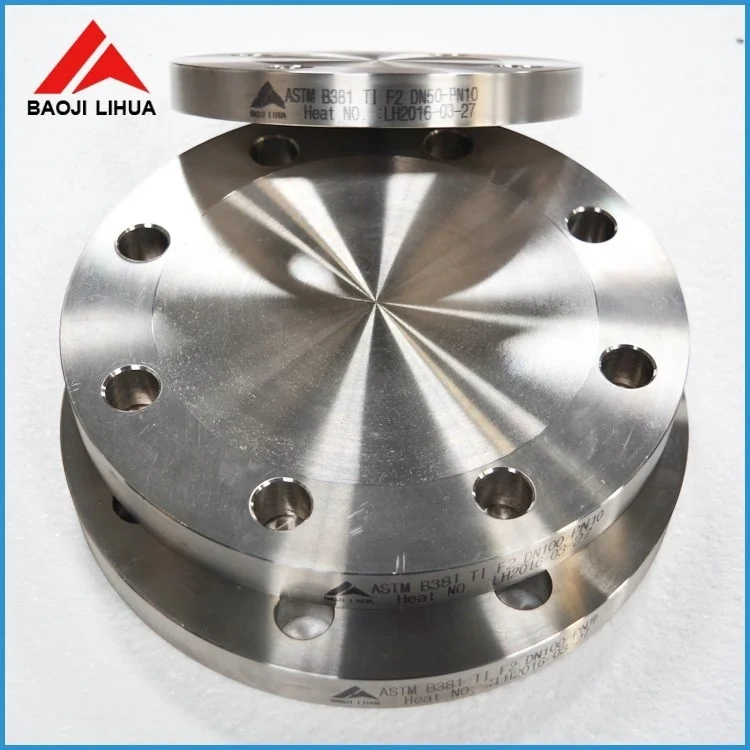 ASME B16.5 ANSI B16.5 Titanium GR1 GR5 Slip On Flange