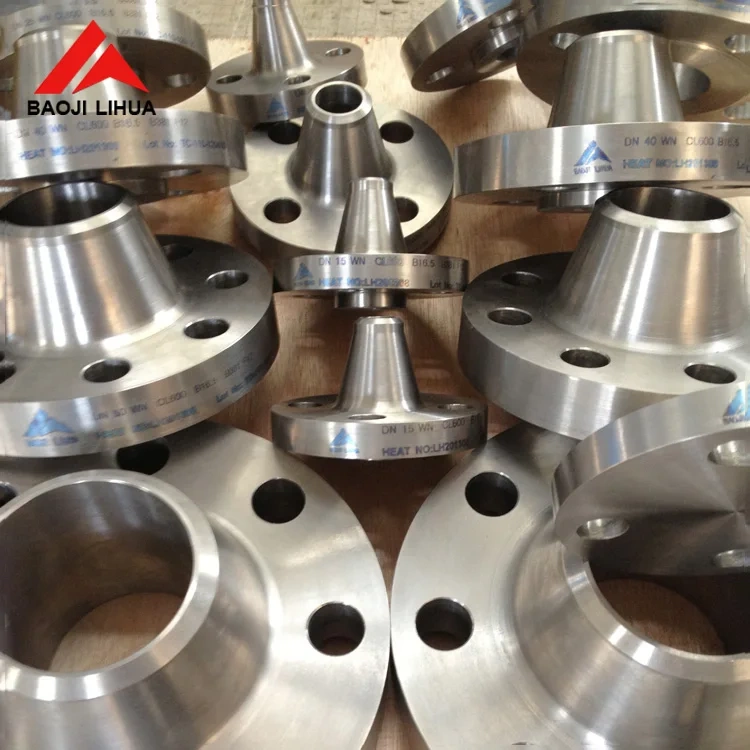ANSI B16.5 Grade 2 WN Welding Neck Titanium Flange