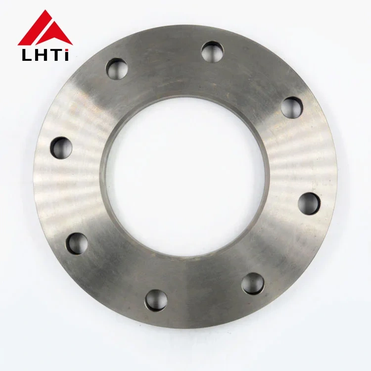 Hot Sale Titanium Material gr1 gr2 gr3 gr5 gr12 Welding Neck IF BL  Titanium Flange Pipe Connection in Industrial