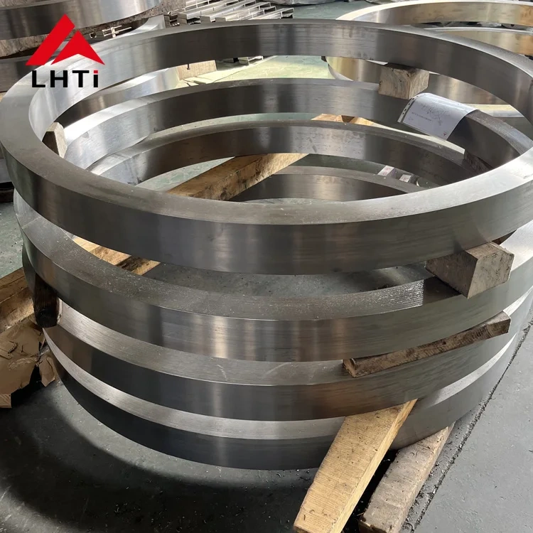 Gr7 Titanium Forged Ring Titanium Forgings