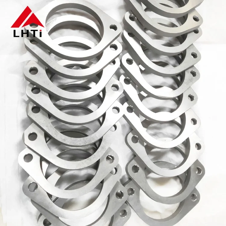 Gr2 Titanium 2 bolts exhaust flange 1.5 to 4 inch