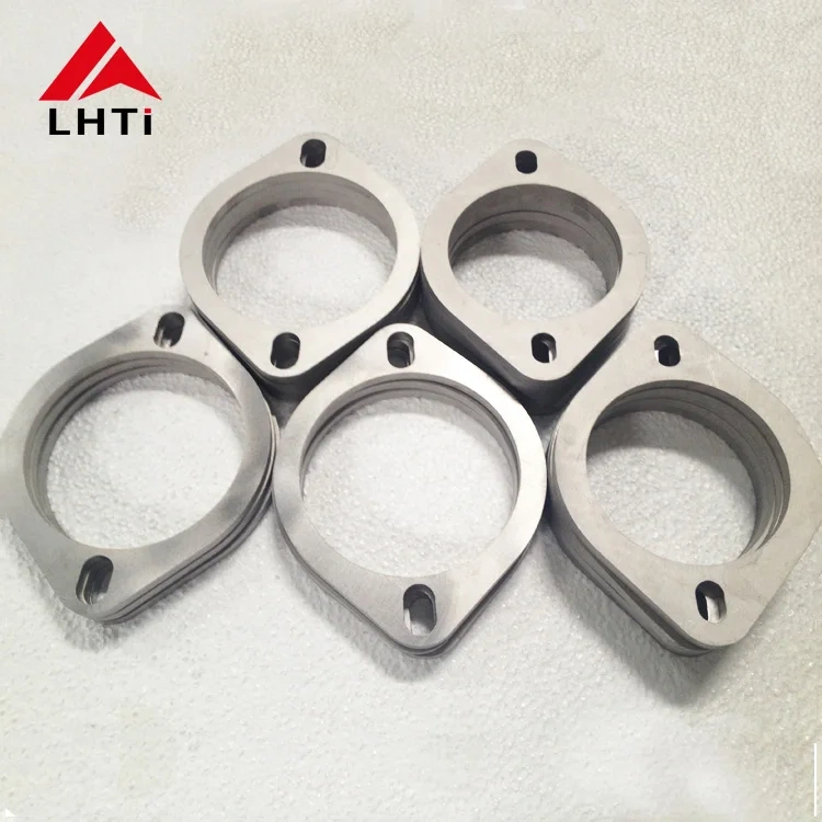 Gr2 Titanium 2 bolts exhaust flange 1.5 to 4 inch