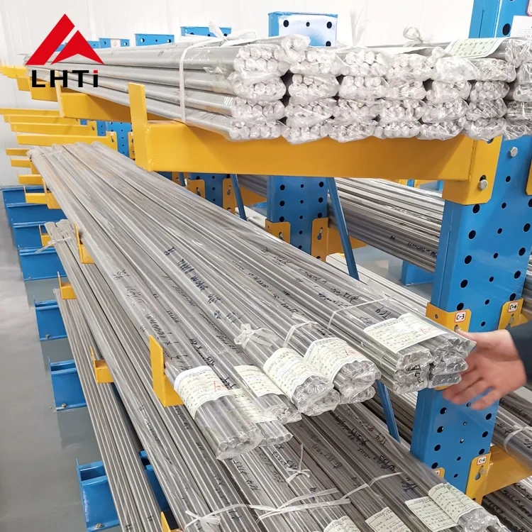 Grade 5 Industrial Titanium Rod Polished Titanium Alloy Round Bar