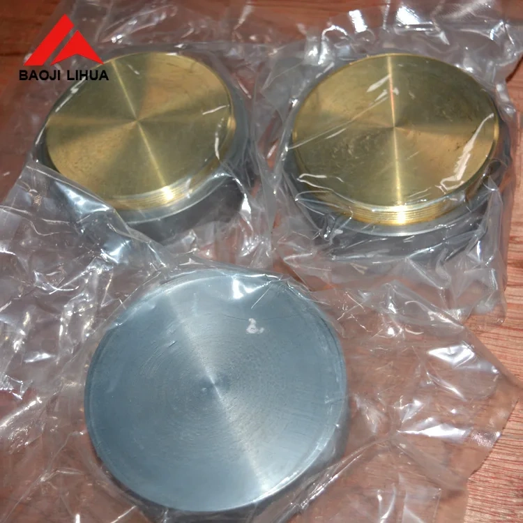 Titanium alloy GR5 Titanium GR1 GR2 sputtering target PVD coating