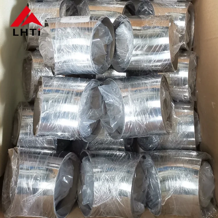 90 Degree Bends Titanium Elbow For Exhaust Pipe Fittings