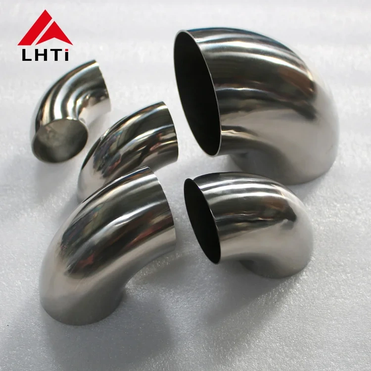 3inch 76mm Gr2 Titanium Elbow / Bends With 1.2mm For Exhaust Parts