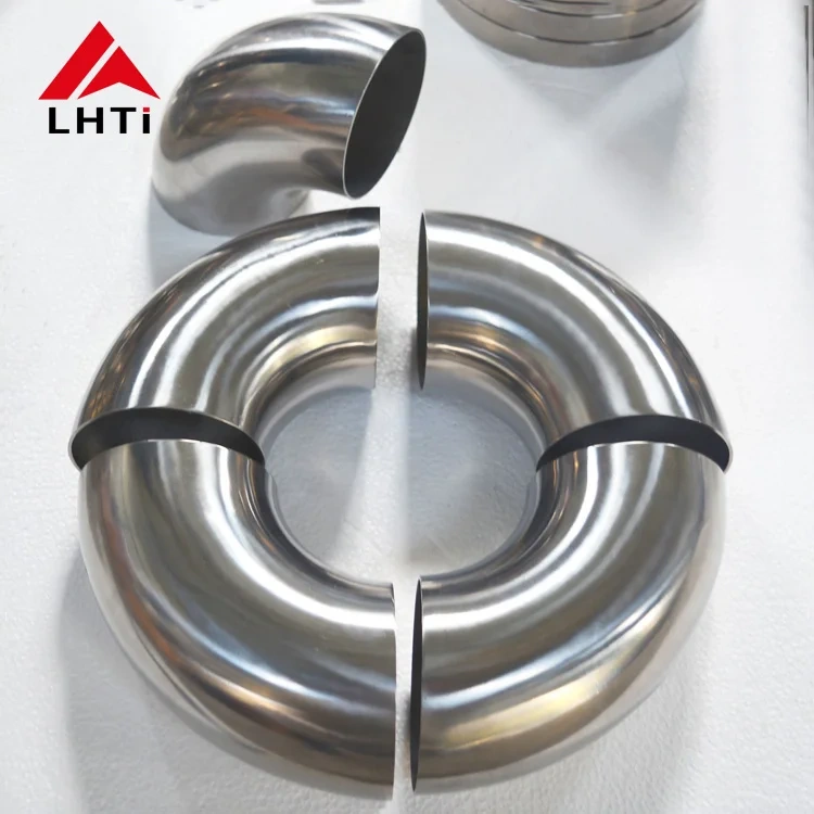 3inch 76mm Gr2 Titanium Elbow / Bends With 1.2mm For Exhaust Parts