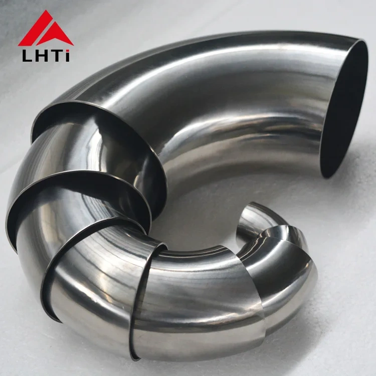 90 Degree Bends Titanium Elbow For Exhaust Pipe Fittings
