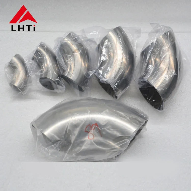 90 Degree Bends Titanium Elbow For Exhaust Pipe Fittings