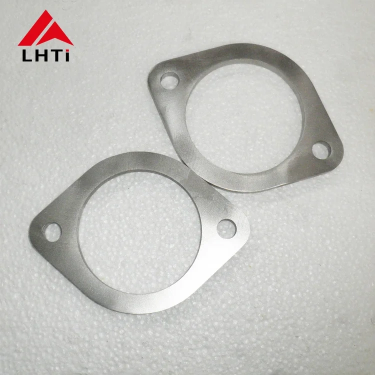 Gr2 Titanium 2 bolts exhaust flange 1.5 to 4 inch