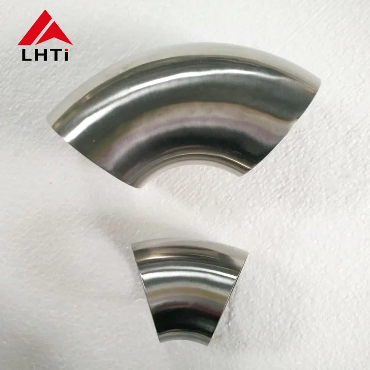3inch 76mm Gr2 Titanium Elbow / Bends With 1.2mm For Exhaust Parts