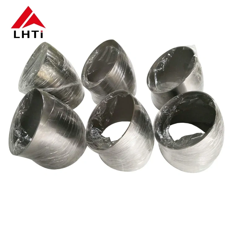 3 inch 76mm Gr2 Titanium Elbow / Bends 1.2mm For Exhaust Parts
