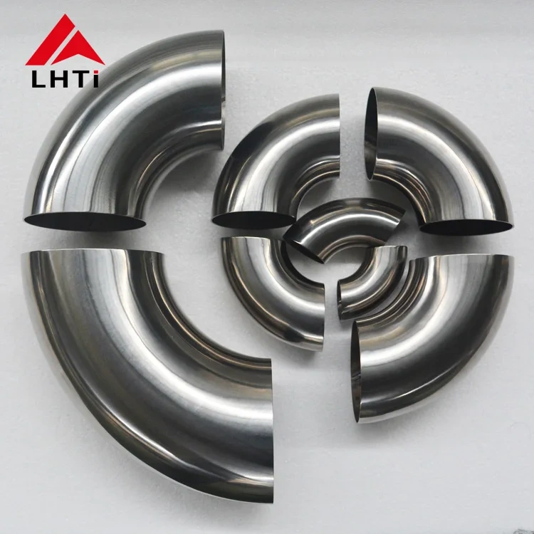 90 Degree Bends Titanium Elbow For Exhaust Pipe Fittings