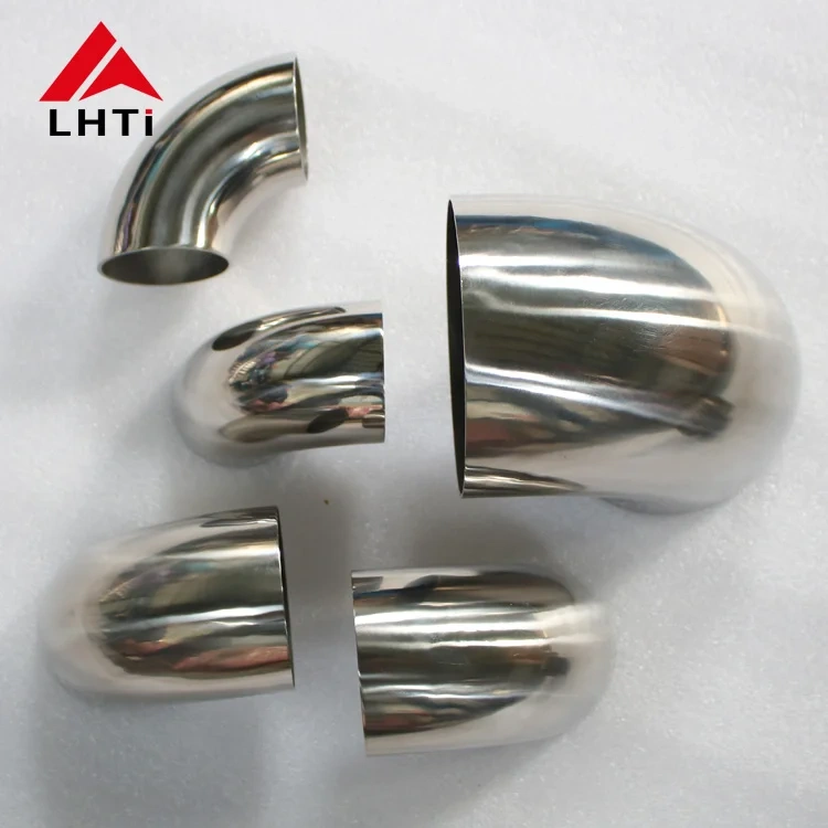 90 Degree Bends Titanium Elbow For Exhaust Pipe Fittings