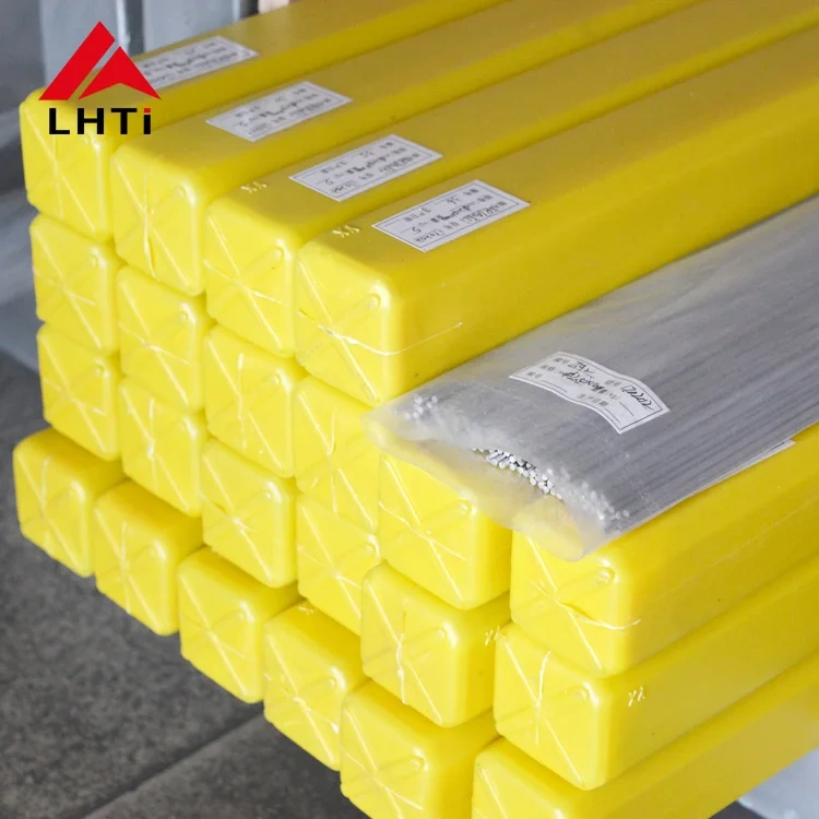 Gr12  Dia 0.5mm 0.8mm Titanium Welding Rod Price Per kg Ti Filler Wire In Stock