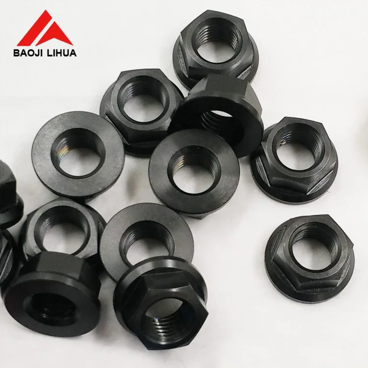 M5 M6 M8 M10 M14 M18 M20 M24 DIN6923  titanium flange nuts and bolts