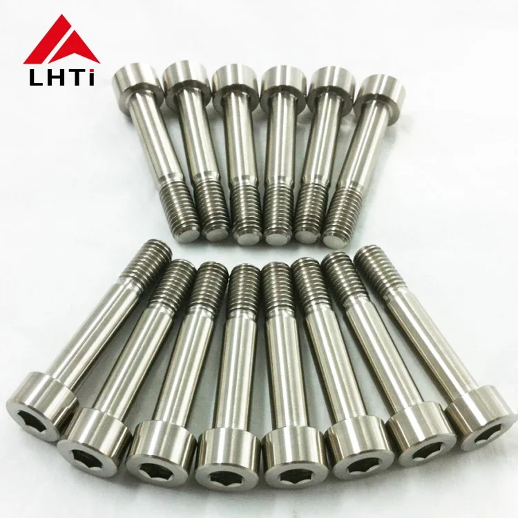 DIN912 M5 M6 M8 Allen Key Head Bolt Titanium Hex Socket Screw Bolt GR5 Bolts Lihua Black Bicycle Frame Accessories Colorful LHTI