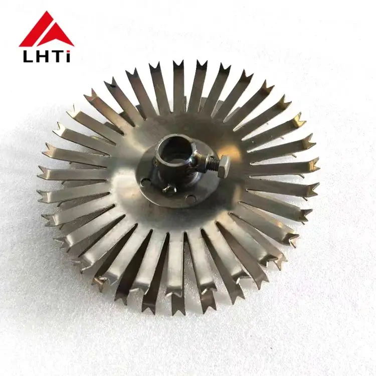 Anodizing titanium 30 teeth disk rack for Electroplating