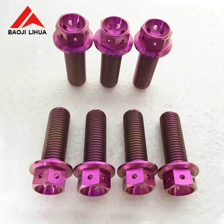 GR5 Racing titanium bolts M8/m10/m12/m14/m18/m24 for motorcycles and automobile