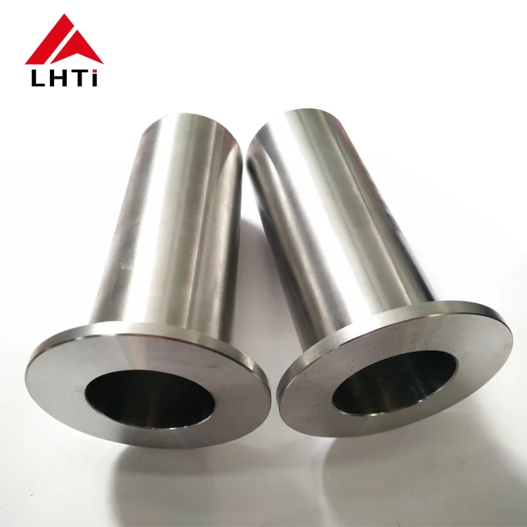 ASTM B363 WPT2 titanium lap joint stub end cap fitting