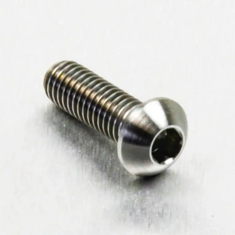GR5 6Al4V m6 m8 Titanium disc bolts for motorcycle